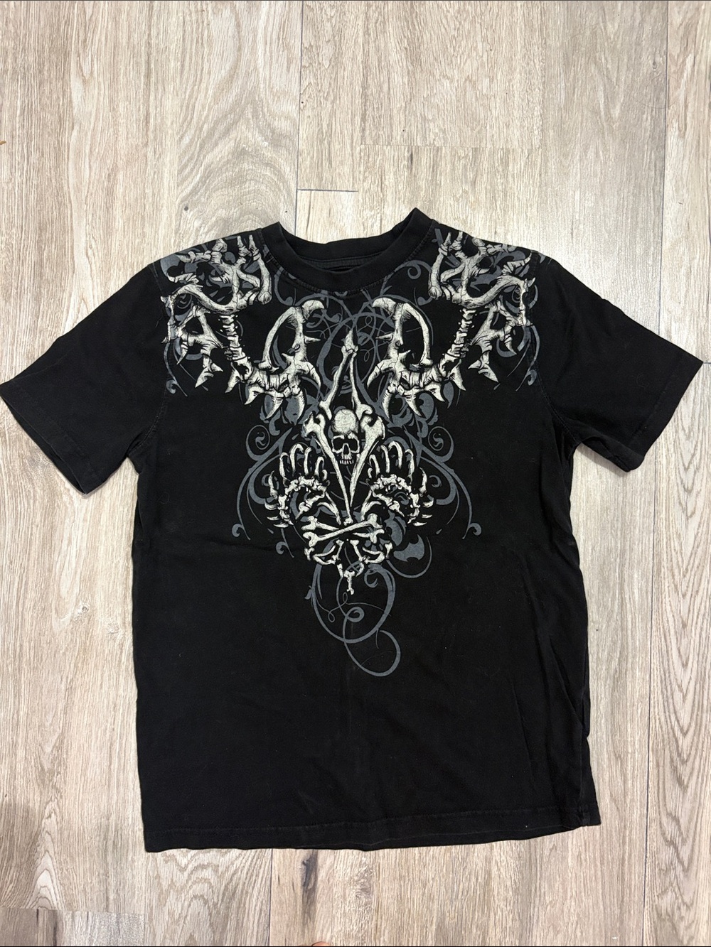 Men's y2k Graphic Skull Print Tee